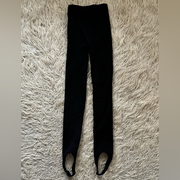 Zara ribbed stirrup leggings - Picture 2 of 6